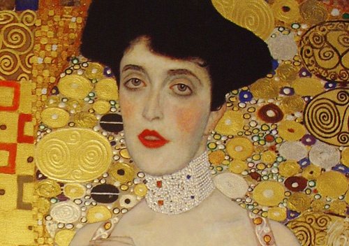 Photo:  Gustav Klimt, Adele Bloch Bauer